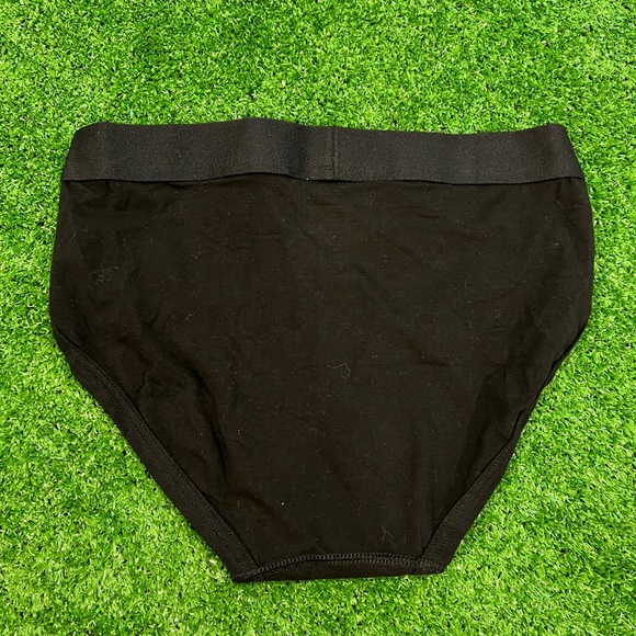🩲 ⭐️ BLACK MEDIUM GOODFELLOW CUSTOM COTTON BRIEFS - Picture 3 of 4